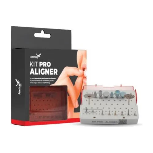 KIT P/TERMINACION Y PULIDO PRO ALIGNER AMERICAN BURRS